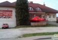 Pohled parkoviště